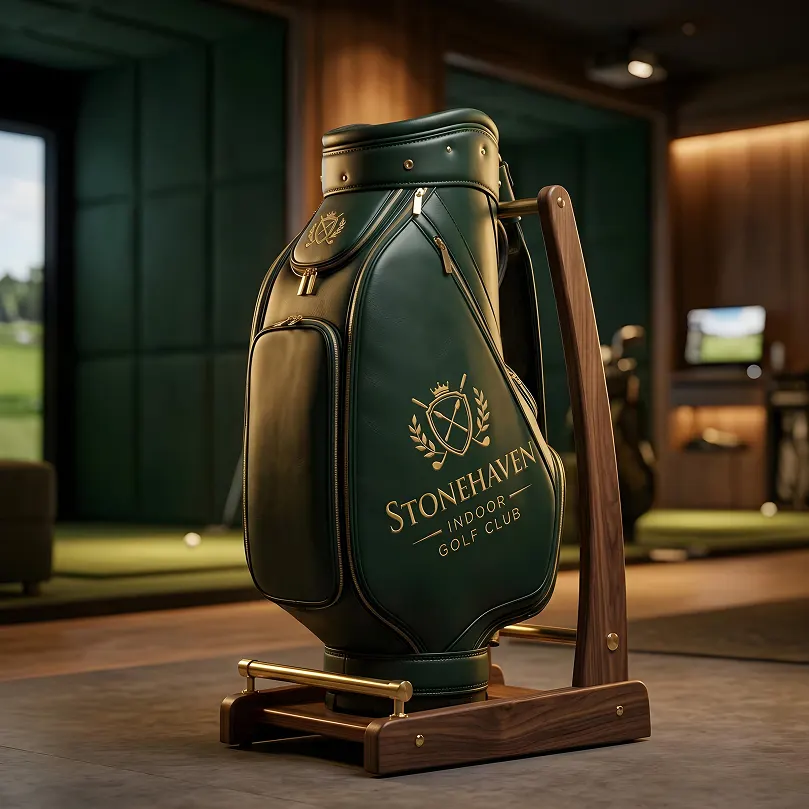 Premium golf bay atmosphere inside the Stonehaven experience